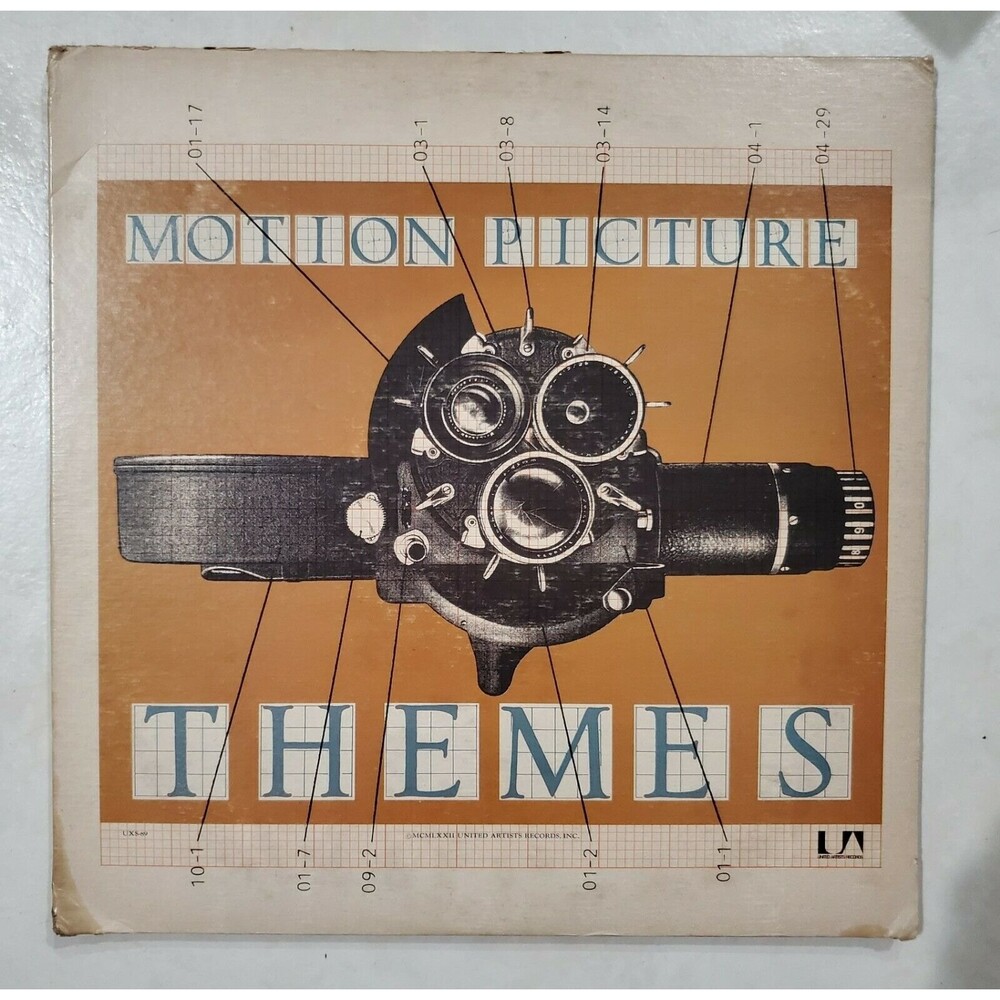 Motion Picture Themes -  Various Artists - United Artists Records Double LP